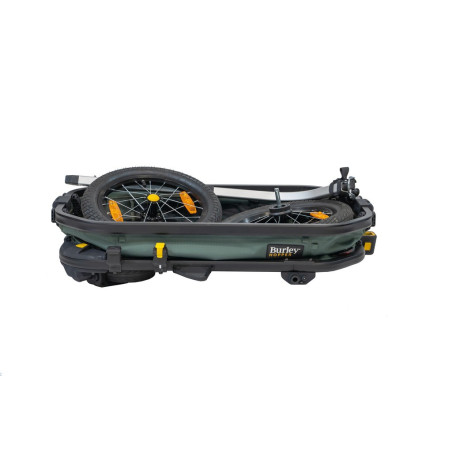 Fahrrad Lasten Anhanger Burley Hopper emerald green