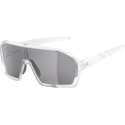 Sportbrille Alpina Bonfire transp glanzend Glas sw versp Kat3