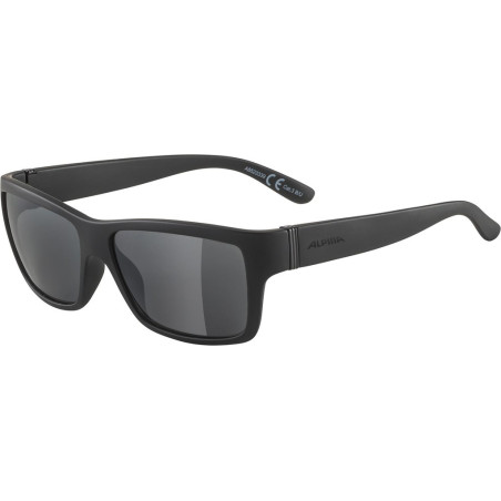 Sportbrille Alpina Kacey all black matt Glas sw versp Kat3