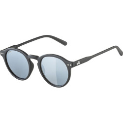 Sportbrille Alpina Sneek schwarz matt Glas schwarz verp Kat3
