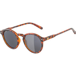 Sportbrille Alpina Sneek havana glanzend Glas schwarz Kat3