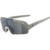 Sportbrille Alpina Rocket Youth cool grau Glas schwarz versp Kat3