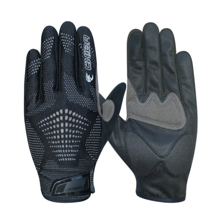 Handschuh Chiba Gel Performer lang schwarz schwarz Gr M 8