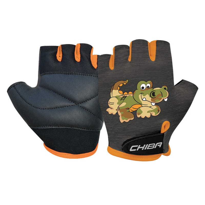 Kinderhandschuh Chiba Cool Kids Croco schwarz Gr S 4