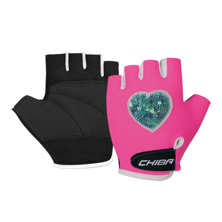 Kinderhandschuh Chiba Cool Kids Herz pink Gr M 5